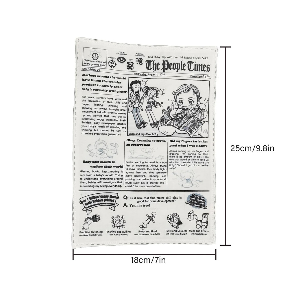 Newspaper Dog Toys Funny Paper Rubbing Sound Small Medium Chew Dog Toys