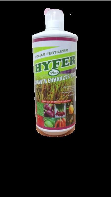 PLUS HYFER ( LIQUID ) FOLIAR FERTILIZER Growth Enhancer and Bloom ...