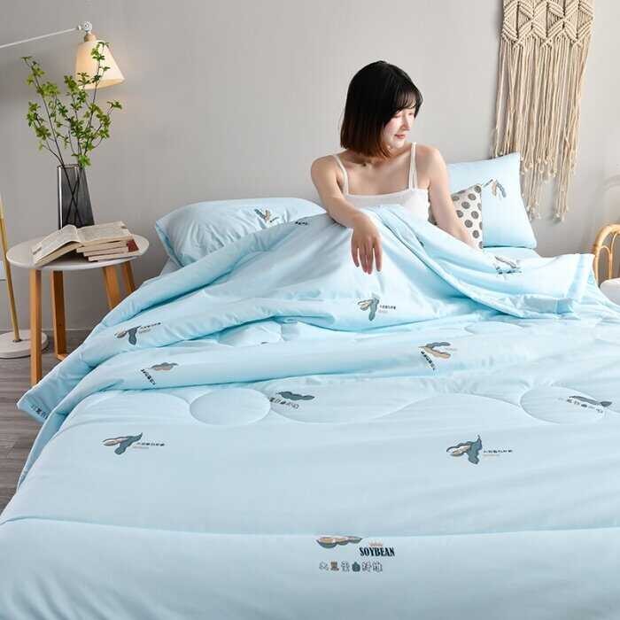 Soybean Fiber Summer Friend Quilt Queen Size King Washable Air