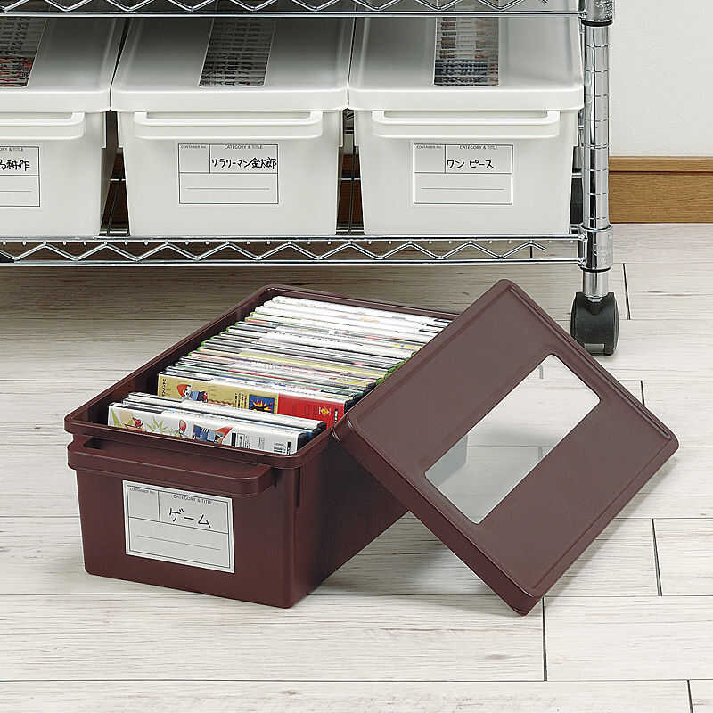 Plastic DVD CD Storage Box Home Use Album Game Disc Organizer Rack ...