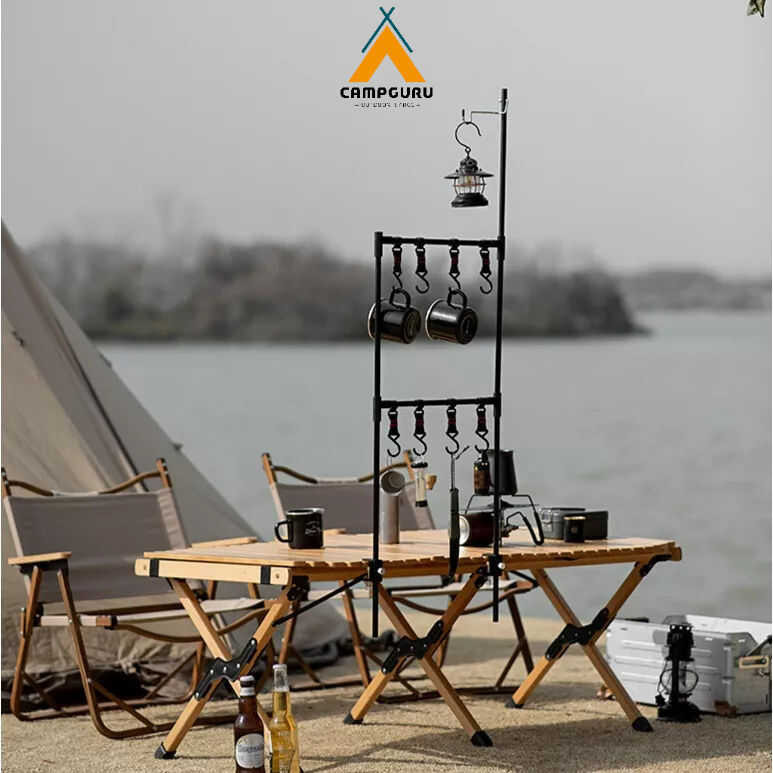 CAMPGURU Camping Outdoor Light-Weight Aluminium Alloy Table Hanging ...