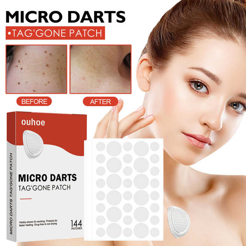 Microdarts Tag-Gone Patch - Hydrocolloid Acne Patch, Used To Cover Acne ...