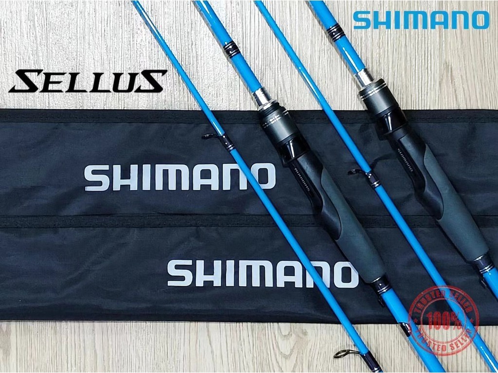 Shimano SUS68M2A Sellus Spinning Rod 6’8″ Medium 2-Pc