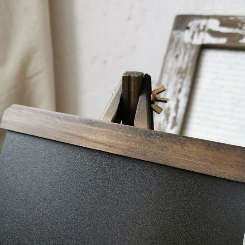 Vintage Small Blackboard Stall Hand-painted Sign Message Board Desktop ...