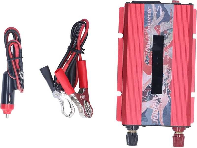 3000w , Inverters, DC 12V to AC 110V Smart Power Convertor, Pure Sine