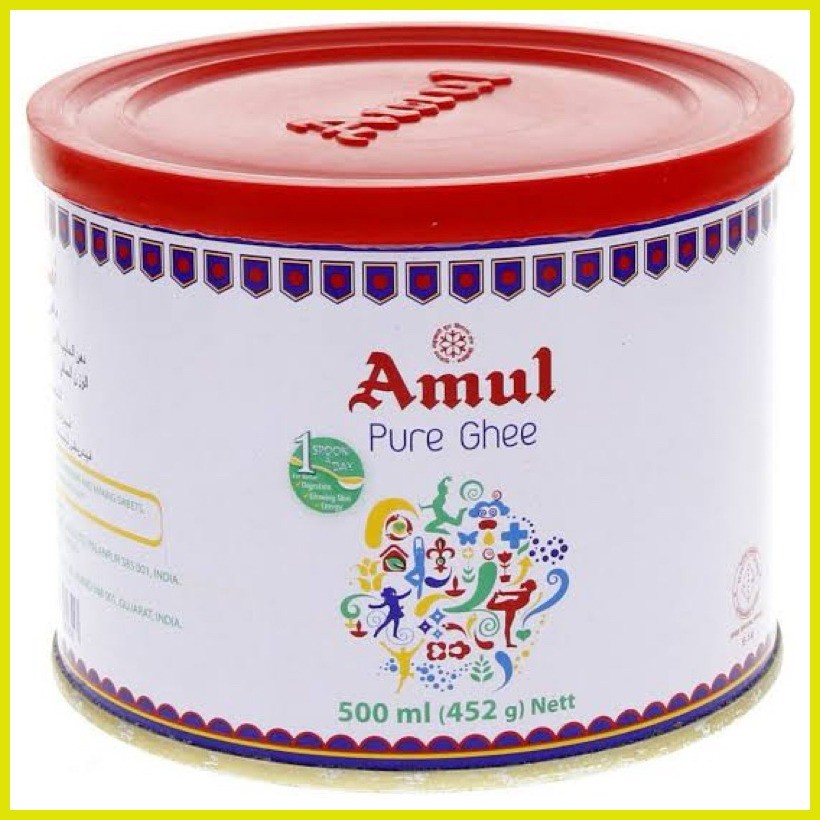 ⭐ Amul Ghee 500ml / 1L (Clarified Butter) | Shopee Philippines