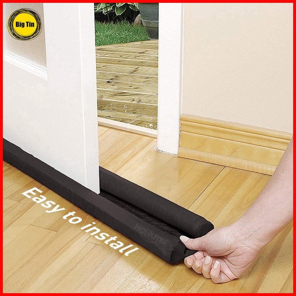 ∇ BigTin Twin Under Door Draft Guard Blocker Guard Sealer Stopper