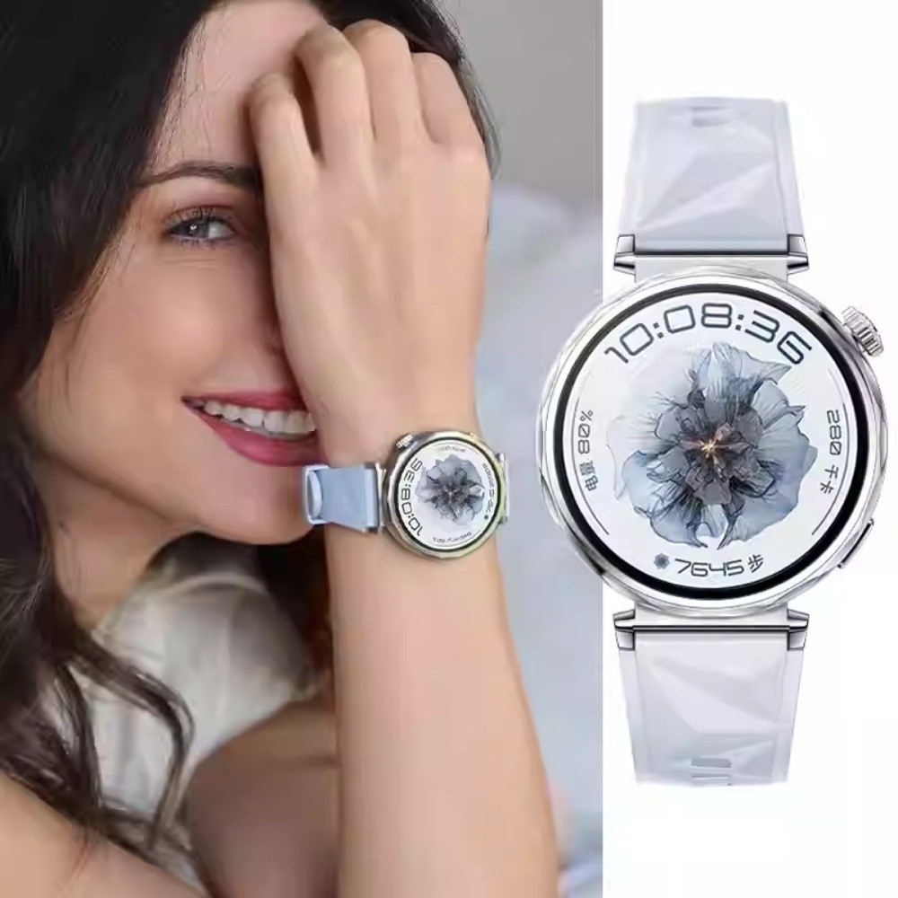 18Mm Ice crystal Soft Silicone Band Band for Huawei Watch GT5/GT4 41mm