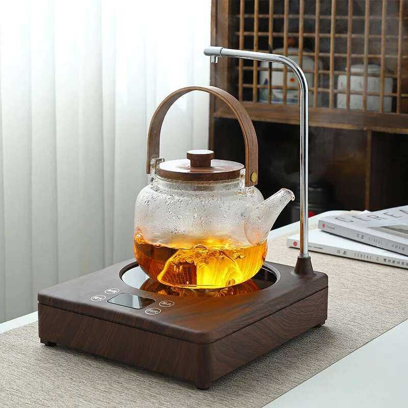 Electric 1000W Stove Hot Plate Heating Furnace Hot Tea Maker Smart Tea ...