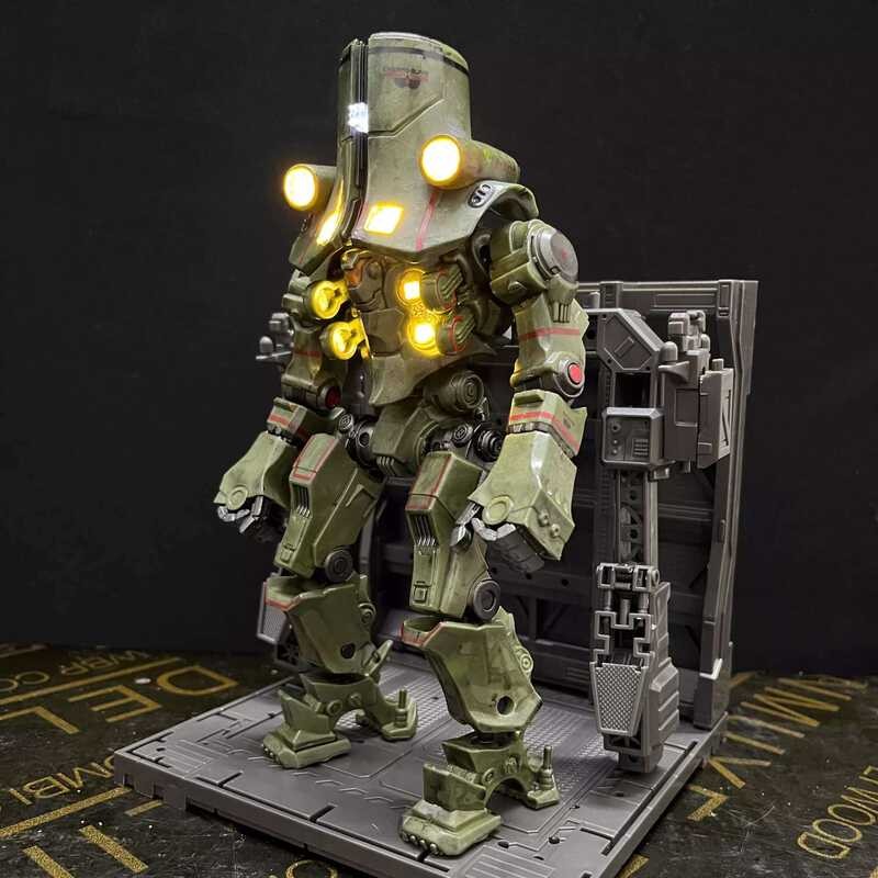 Pacific Rim Mecha Model Glowing Chernobyl Alpha Action Figure Storm ...
