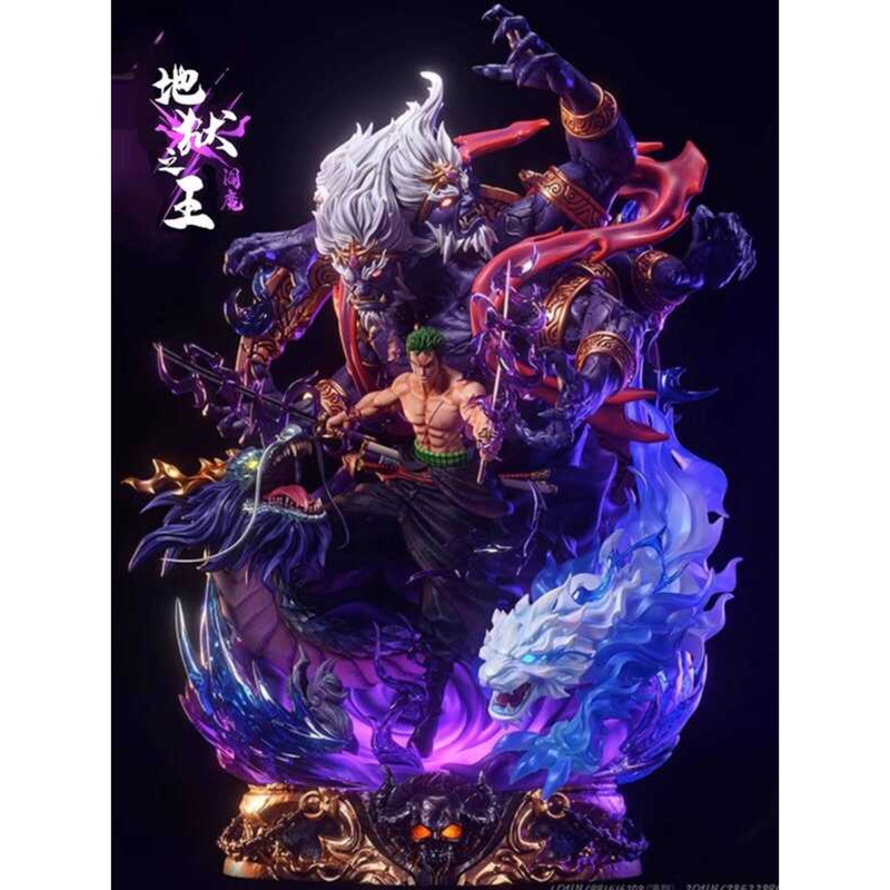 7C One Piece Zoro Thousand Worlds Nine Sword Style Hell King Enma Anime ...