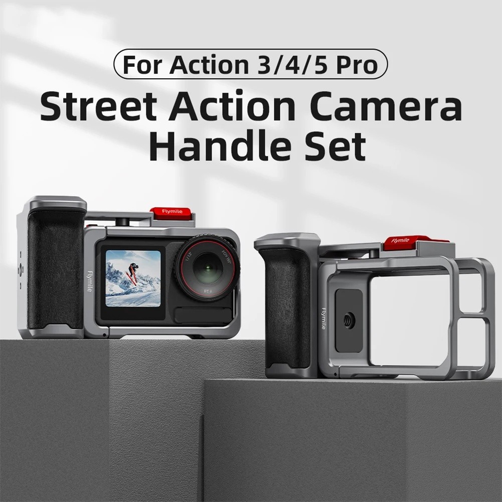 Street Photography Camera Grip Kit for DJI ACTION 5/4/3/PRO Action ...