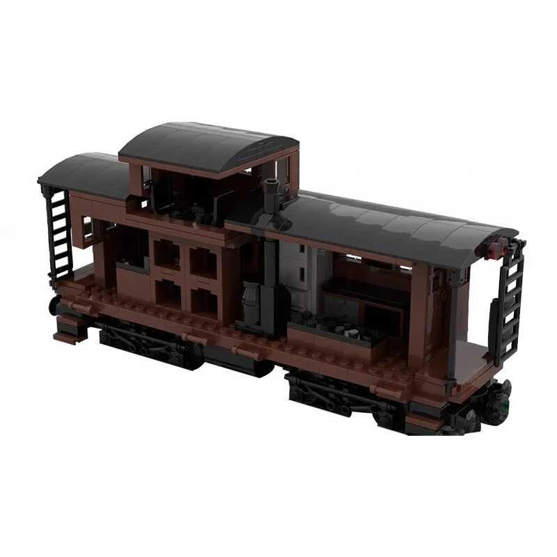 Chinese Moc Compatible Nantai Pacific Railway Steam Engine Car Building ...