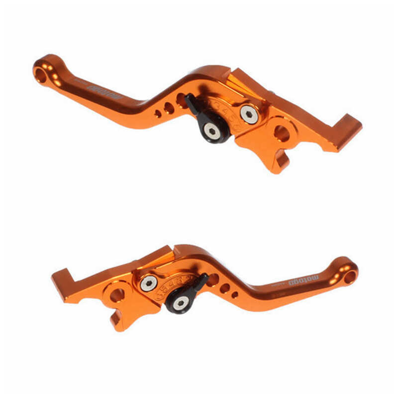 10 CNC Colors Motorcycle Double Disc Brake Scooter Electric Bike Lever