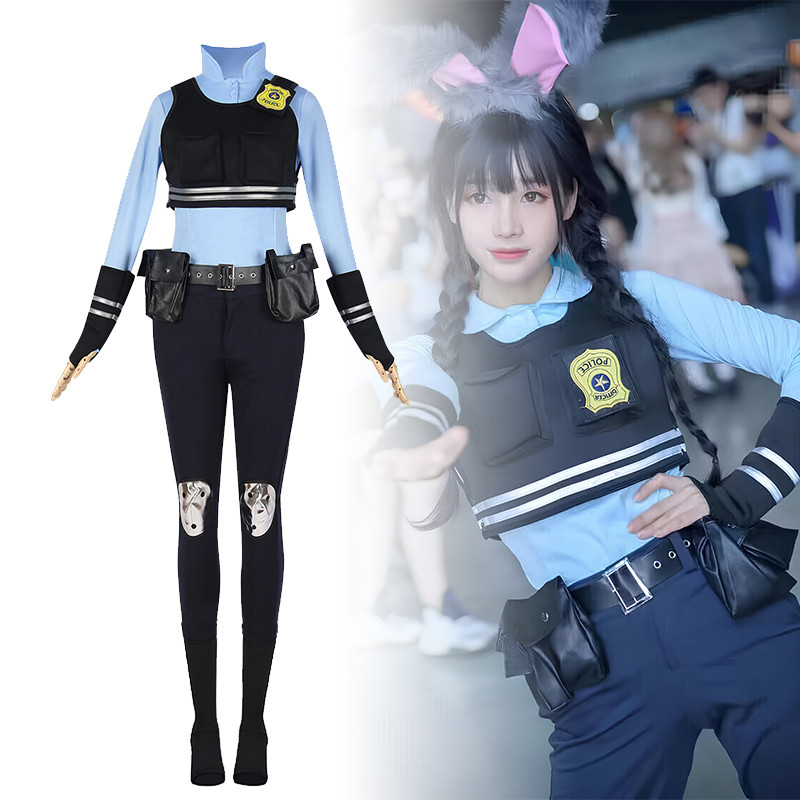 M♢ 2023 New Zoota Judy Bunny Costume Cosplay Carnival Birthday Party ...