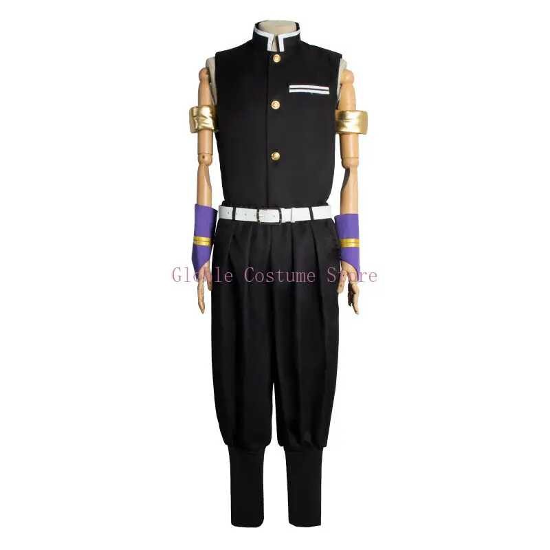 Tengen Uzui Cosplay Costume Uniform Anime Kimetsu No Yaiba Halloween ...