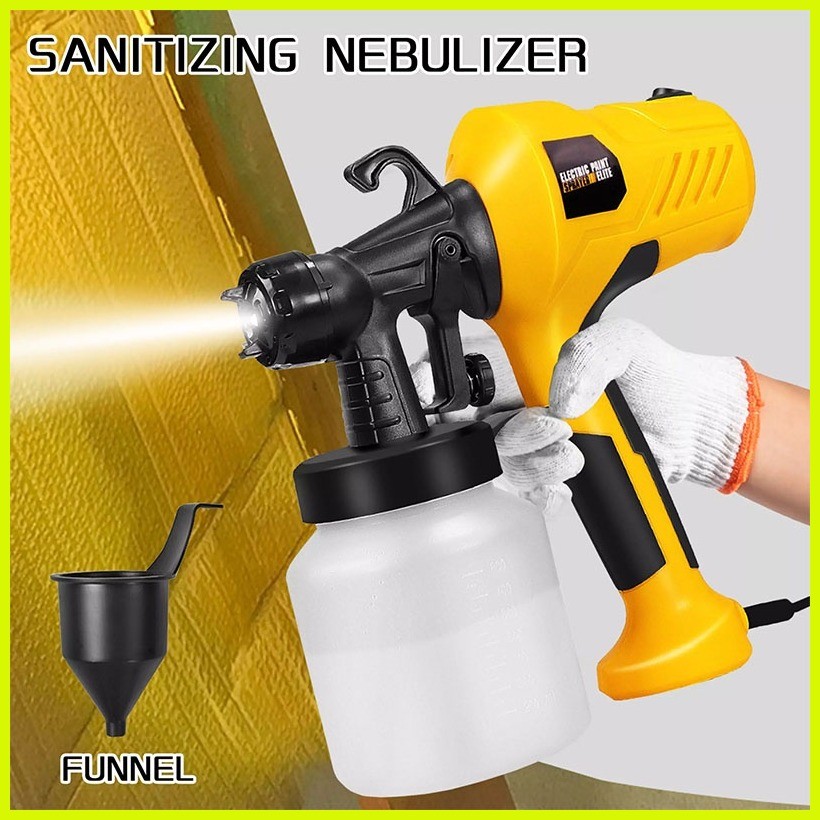 ∆ ∈ Paint spray machine spray gun paint 550W High Pressure Electric