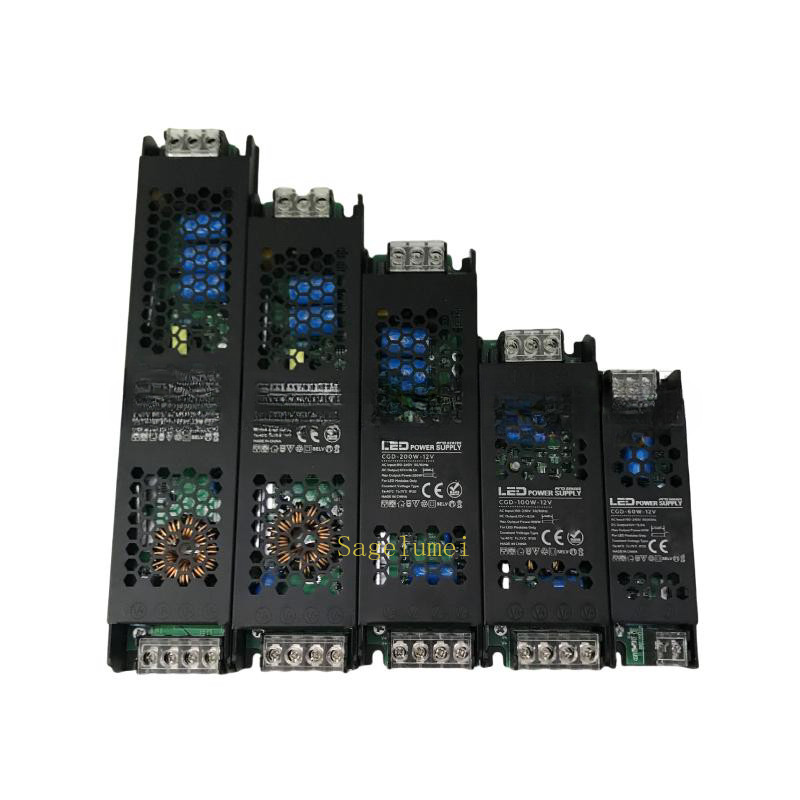 AC220V To DC12V 24V Led Switching Power Supply Mute Lighting ...