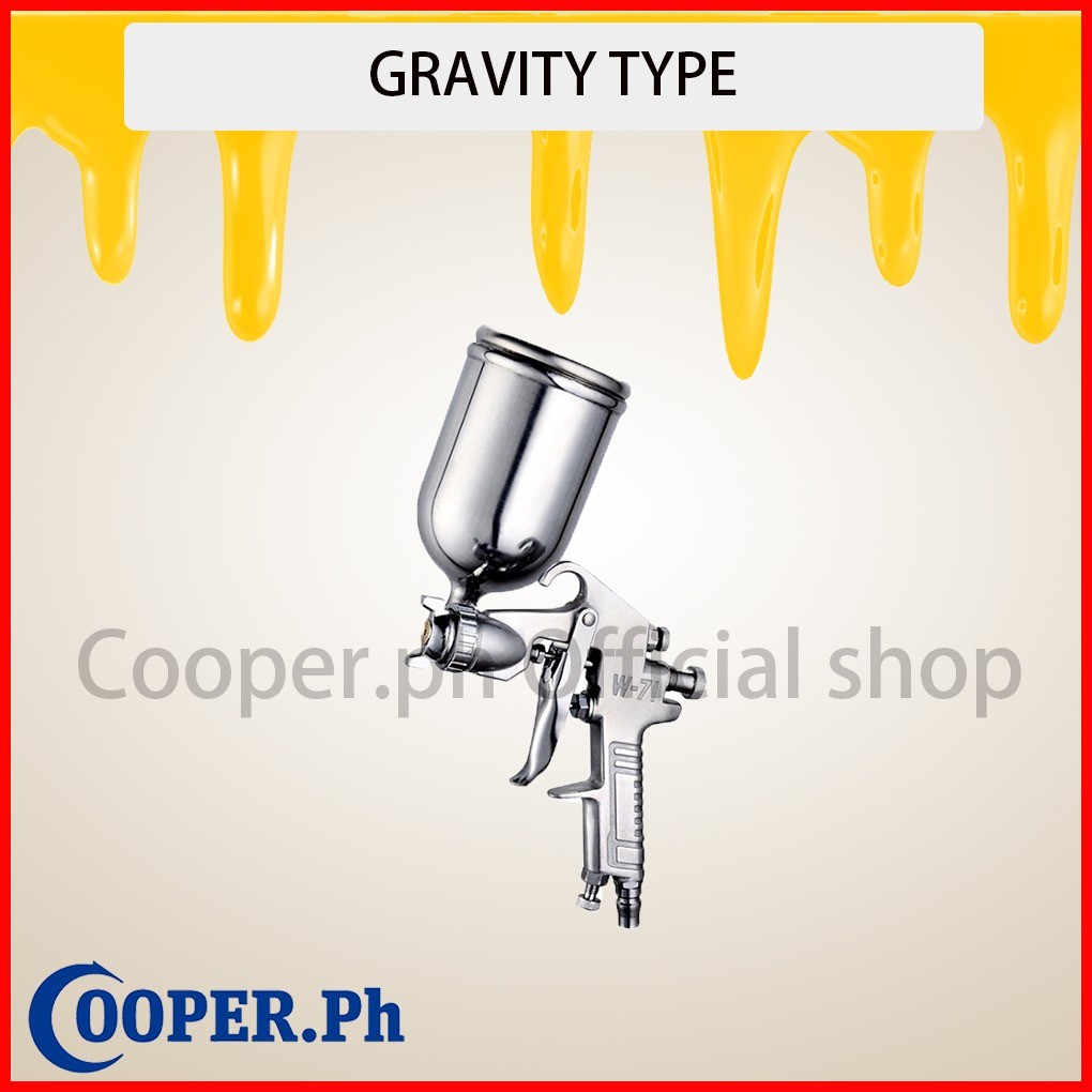 ♀ air spray gun(gravity/suction) furniture auto paint high atomization