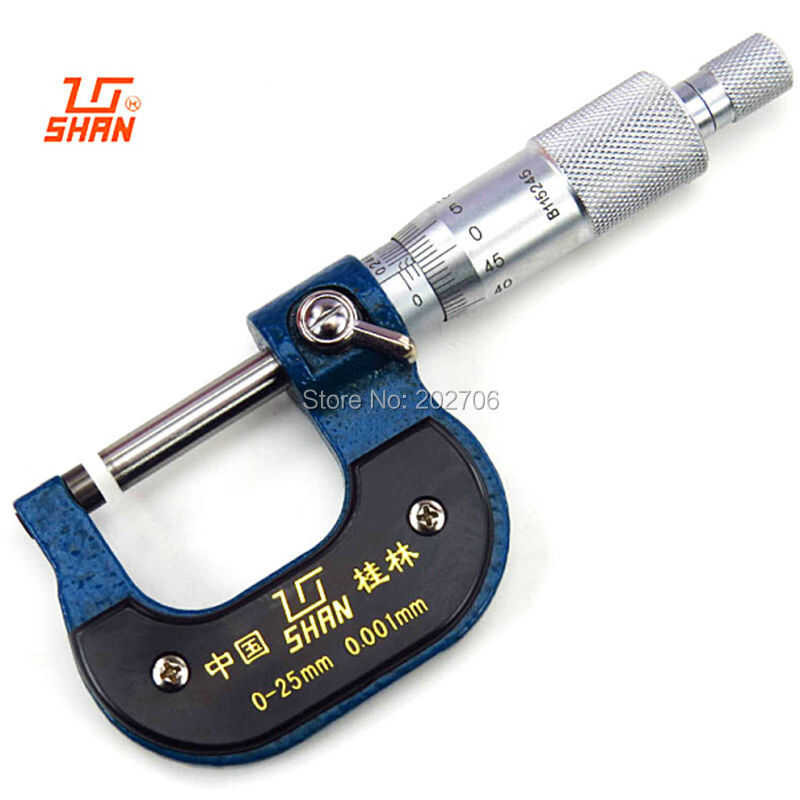 Micron 1 Outside Micrometer 0-25Mm Calibration 0.001Mm Paper Thickness ...
