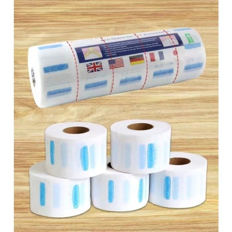 5PCS Neck Paper Neck Tape Neck Tissue For Barbers Or Salon barbers ...