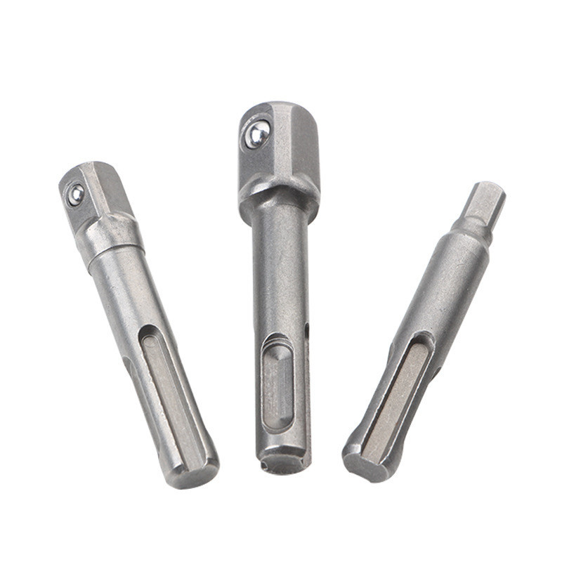 3pcs Chrome Vanadium Steel SDS Square Socket Driver Set 3/8 1/4 1/2 ...