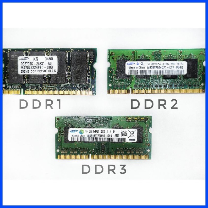 Laptop Memory RAM DDR1 DDR2 DDR3 SO DIMM 5300 12800 Assorted Brands Branded Shopee Philippines