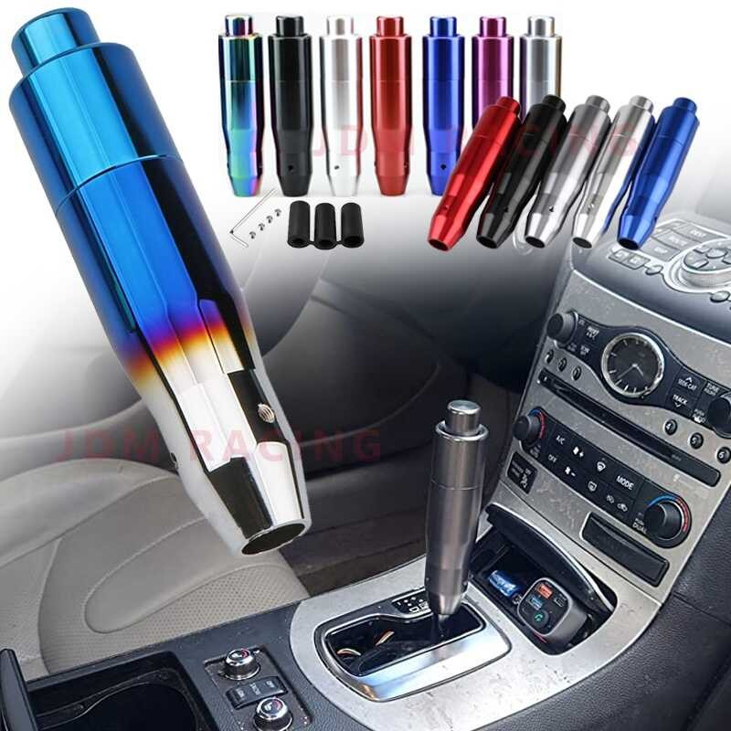 2025 Automatic Shift Knob Metal Car Shifting Push Button Aluminum ...