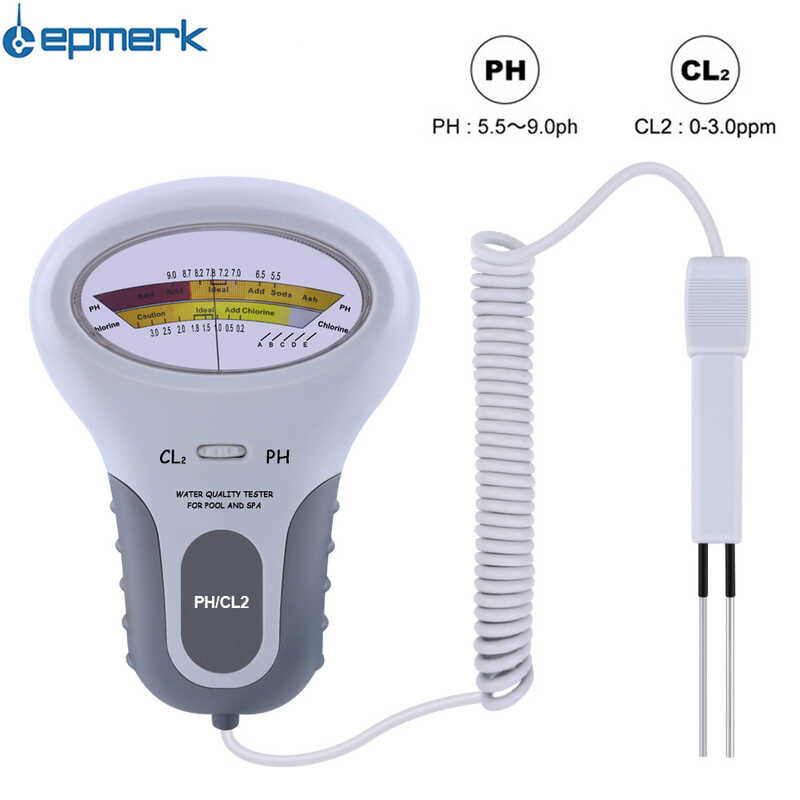 PC102 Portable Lepmerk Water Quality Digital 2in1 & Chlorine Level CL2