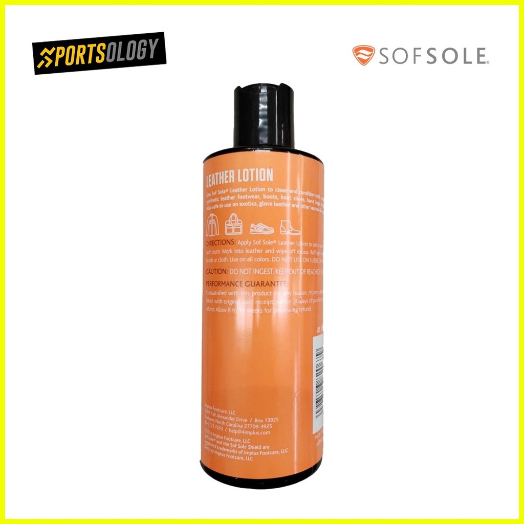 Sof sole leather lotion deals