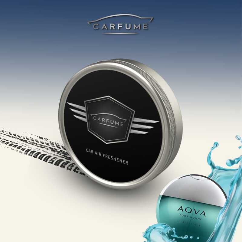 Carfume M09 Aqua Marine Designer Perfume Car Air Freshener (Buy 2, Get