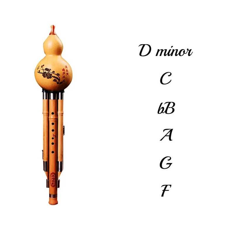 My-Jsb JELO Hulusi Clarinet Chinese Musical Instrument Cucurbit Flute ...