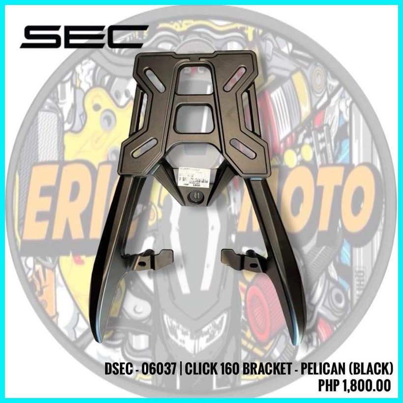 SEC TOP BOX BRACKET for HONDA click 125, 150, 160 v1, v2 & v3 RAVEN ...