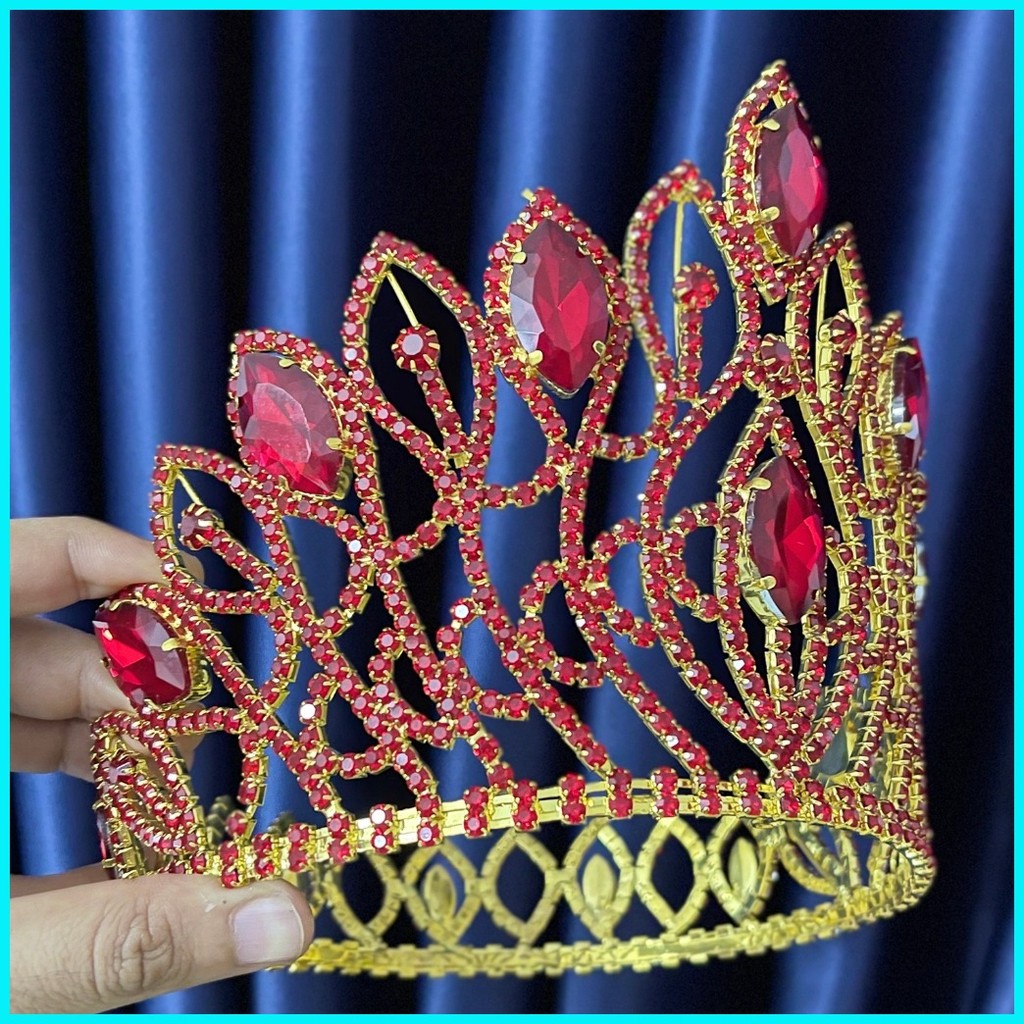 PAGEANT COLOURED ROUND CROWN 6 INCHES | Shopee Philippines