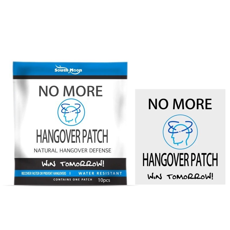 South Moon Hangover Patch Stay Awake Headache Relief Patch Car Vomiting ...