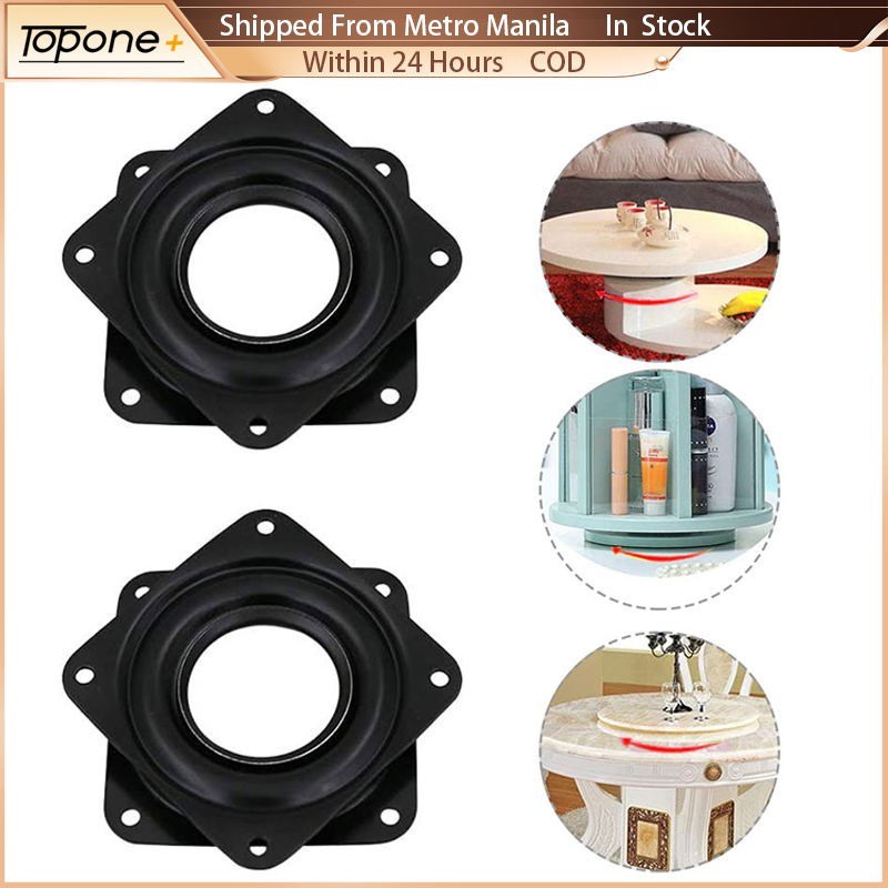 4 Inch Steel Ball Bearing Swivel Plates Lazy Susan Bearing 360 Degree