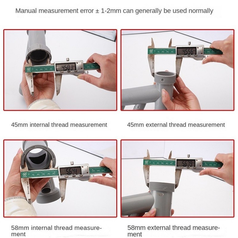 Sink Drain Pipe Adapter Y Shaped Basin Sewer Branch Connector Overflow