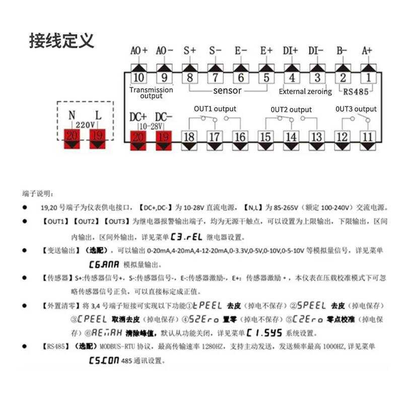 501 S Type Weighing Weight Sensor Load +Load Cell Indicator Display ...