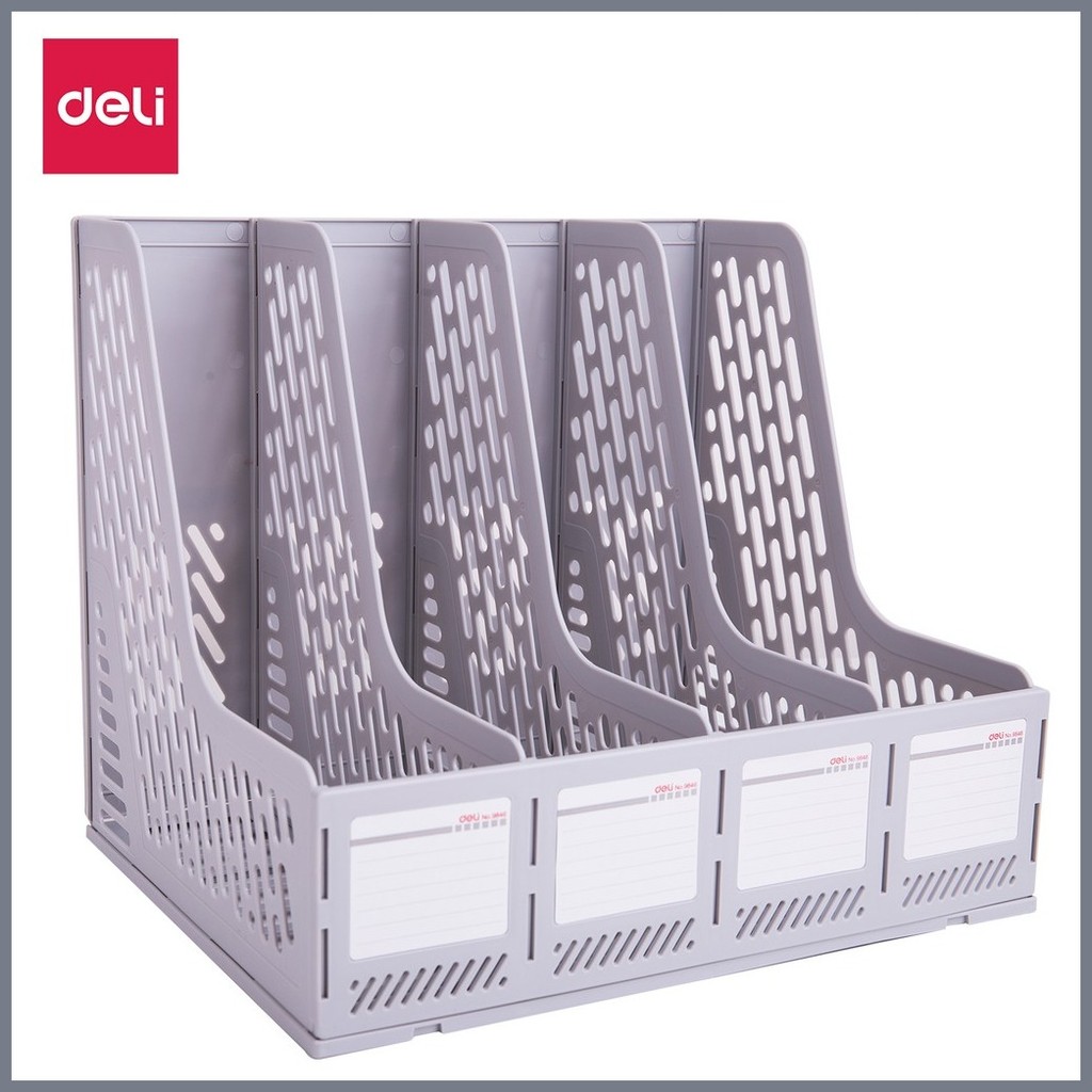 Deli 9846 File Organizer- Magazine Holder (1PC) [75219846BK] | Shopee ...