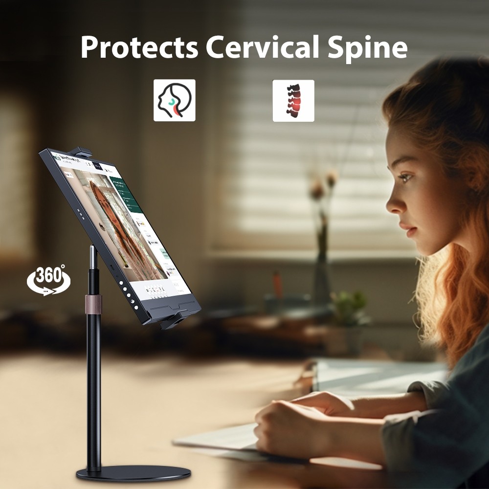 Portable monitor stand 12-17.3 inches, suitable for both mobile phones ...