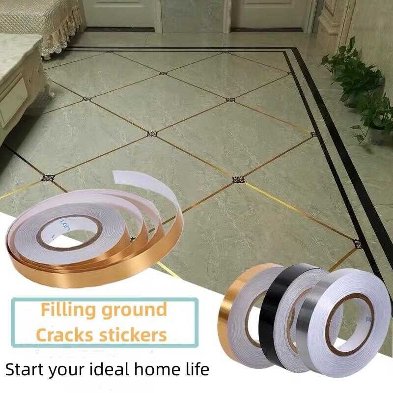 Self-Adhesive 1 Roll 50 Meters Long X Cm Wide Floor Gap Stickers ...