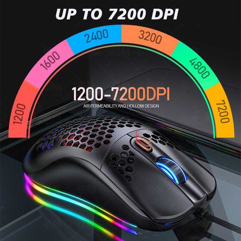 INPHIC Mr002 ( Beez-Hive ) Wired Gaming Mouse RGB Backlight - Upgraded ...