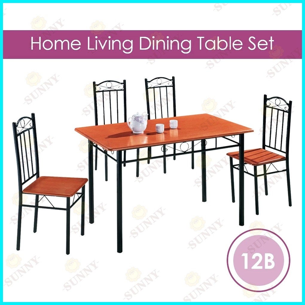 SUNNY Dining Table And Chair Combination Restaurant Table Set Home ...