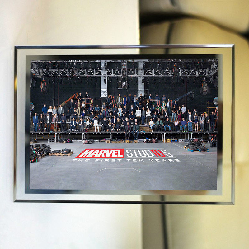 Marvel Crystal Table Photo Frame Free Shipping Reunion 4 Iron Man ...