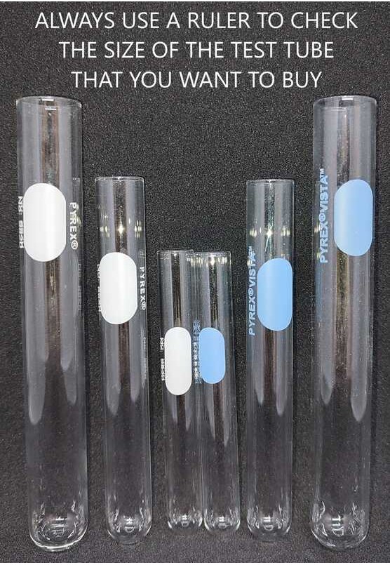 na Orihinal PYREX Test Tube, Glass, Nagbebenta sa bawat piraso | Shopee ...