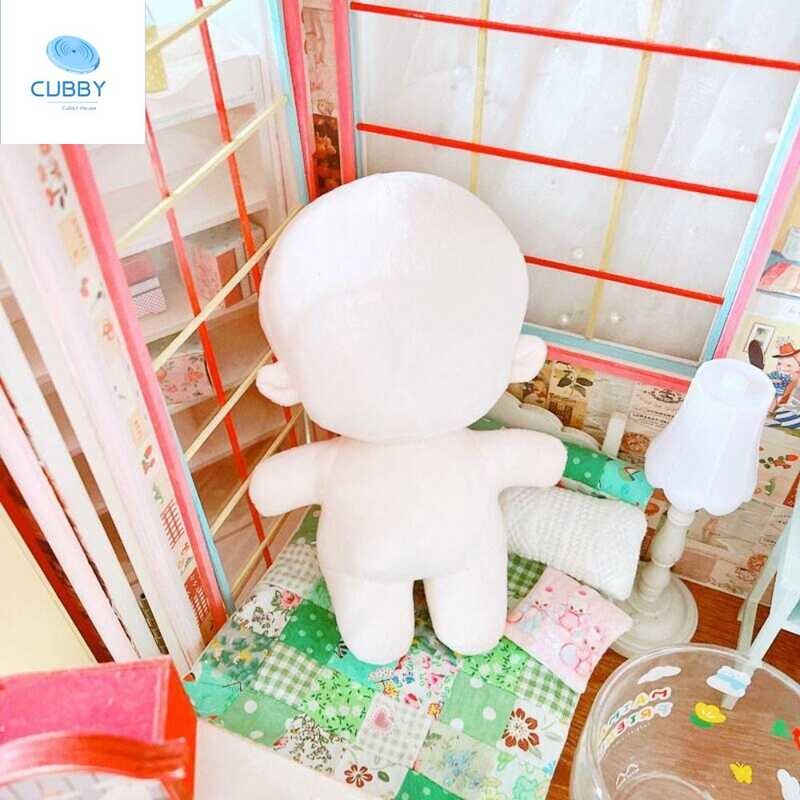 774 CUBBY No & Embroidery Blank Unembroidery 20Cm Cute Dress Up Cotton ...