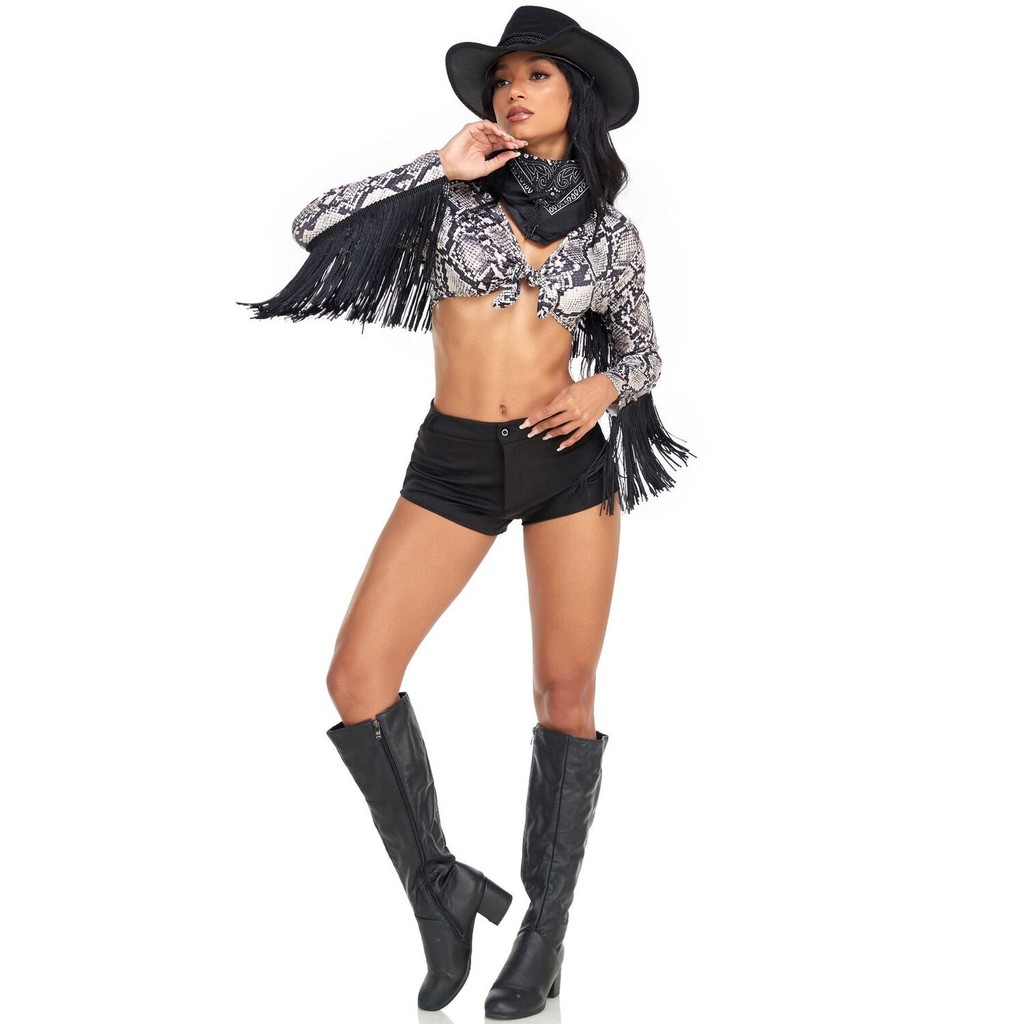 Wild West Cowboy Halloween Costume Sexy Women Adult Cowgirl Tassel Outfit Cosplay Clothes Carniv Shopee Philippines