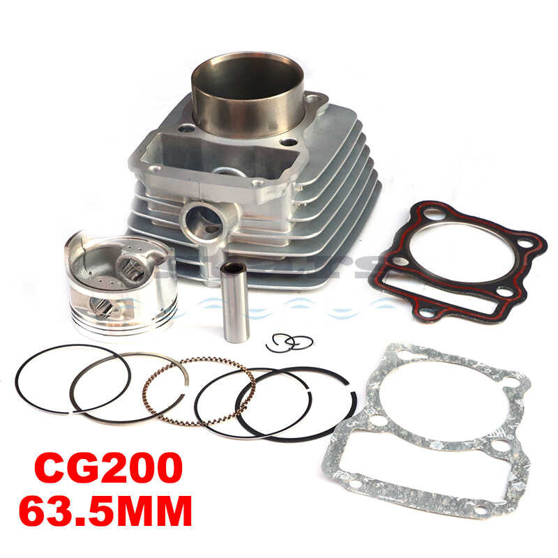 Motorcycle Cyder Piston Ring Gasket Kit 63.5mm Bore 196cm3 For shen