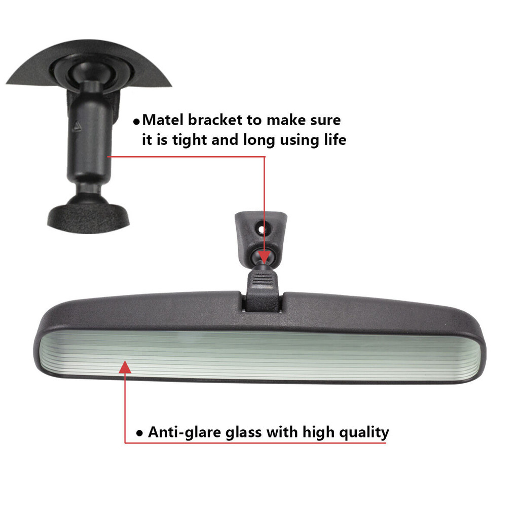 Universal auto Interior rear view mirror Toyota Vios Corolla Hiace