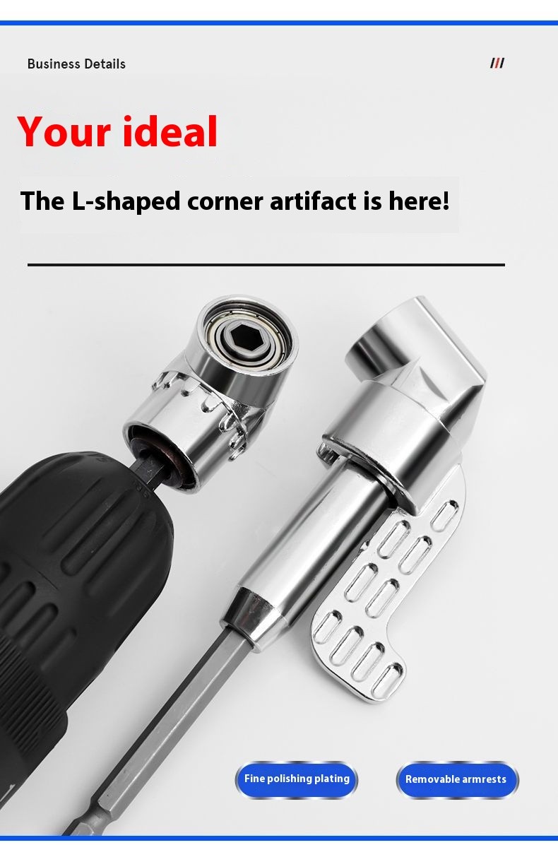 Batch Corner 105 Degree Dead Angle Screwdriver Batch Head Extended